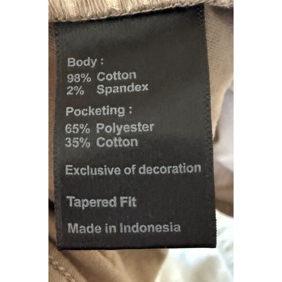 Flint and Tinder 365 Tapered Fit Beige 5 Pocket Pants Men’s Size 44 x 30 - Picture 8 of 9